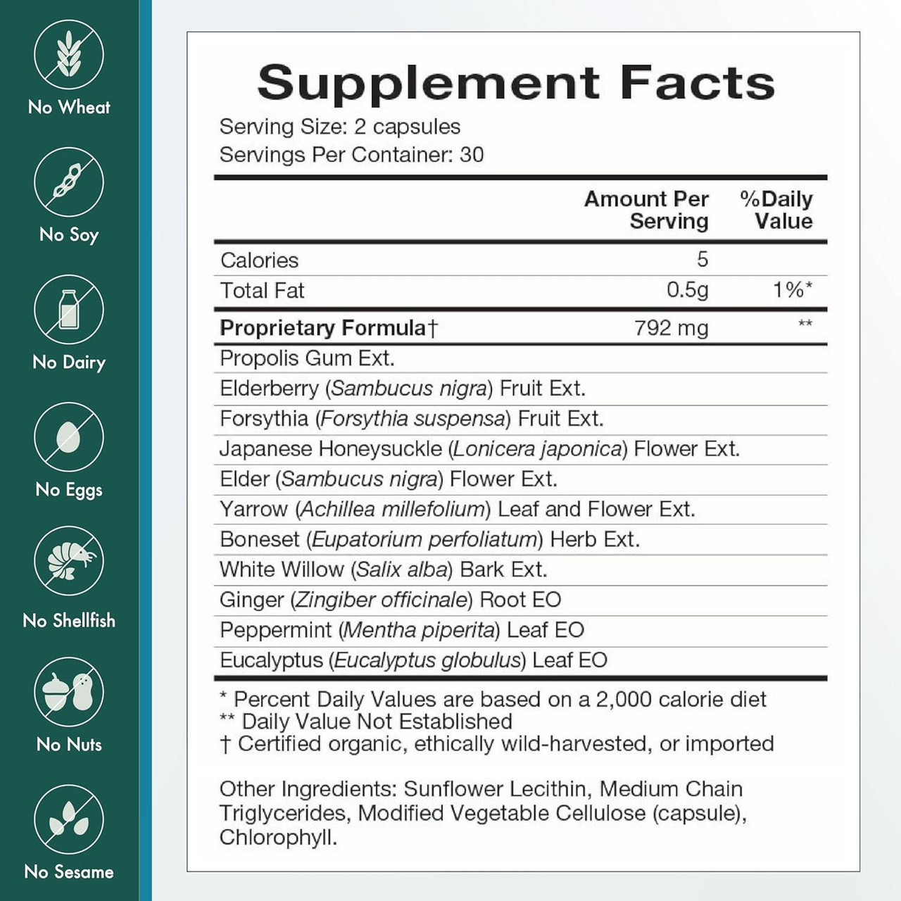 Natura Health Products Flew Away - 60 Capsules