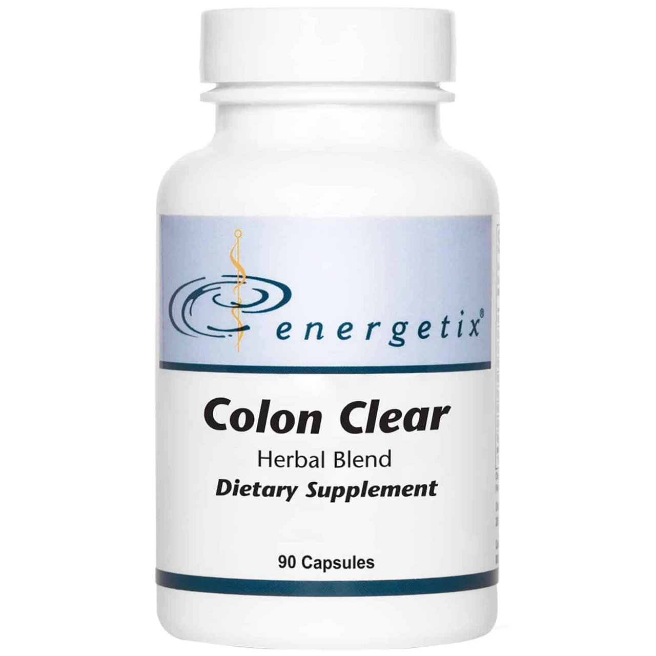 Energetix Colon Clear 90 capsules white bottle