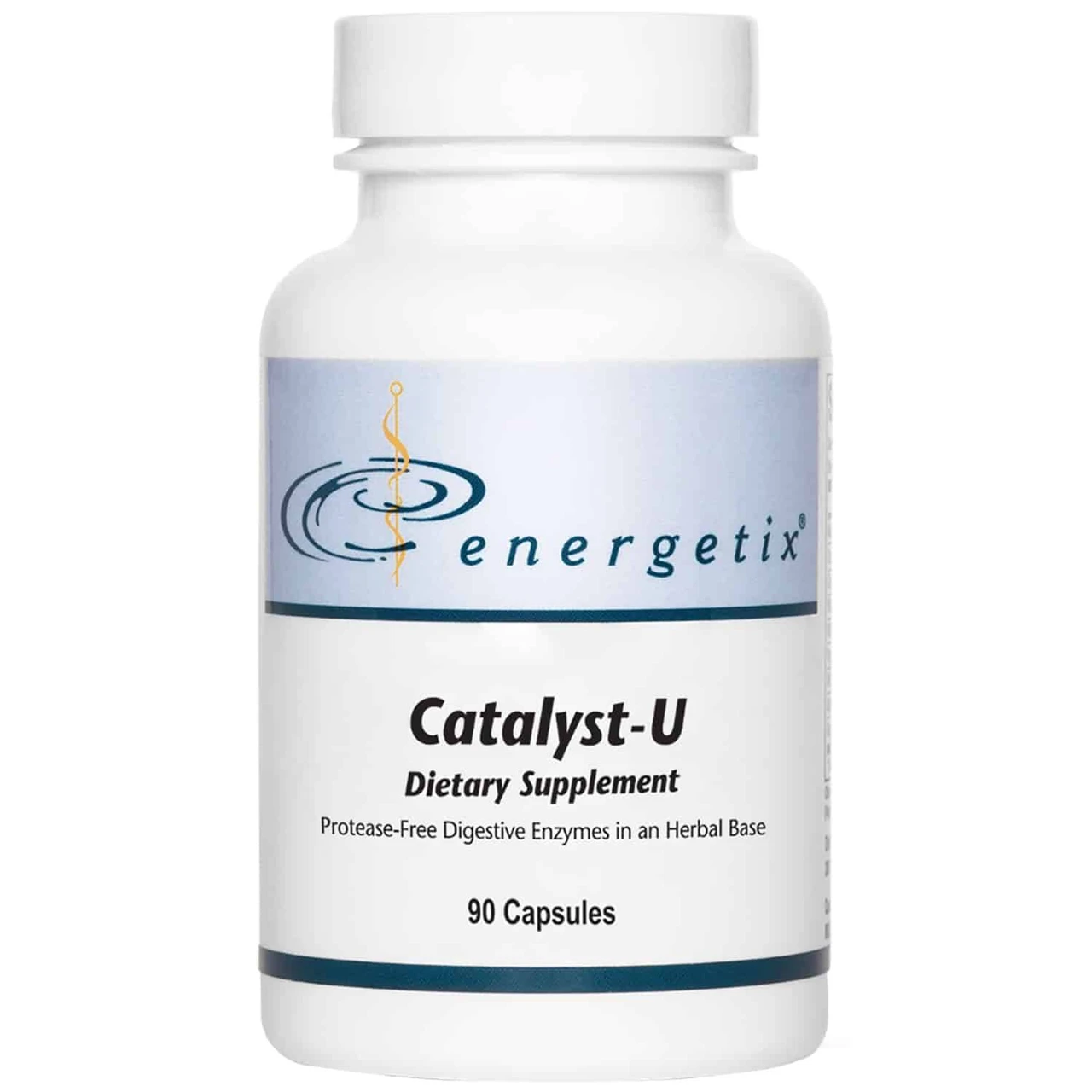 Energetix Catalyst-U protease-free digestive enzymes 90 capsule bottle
