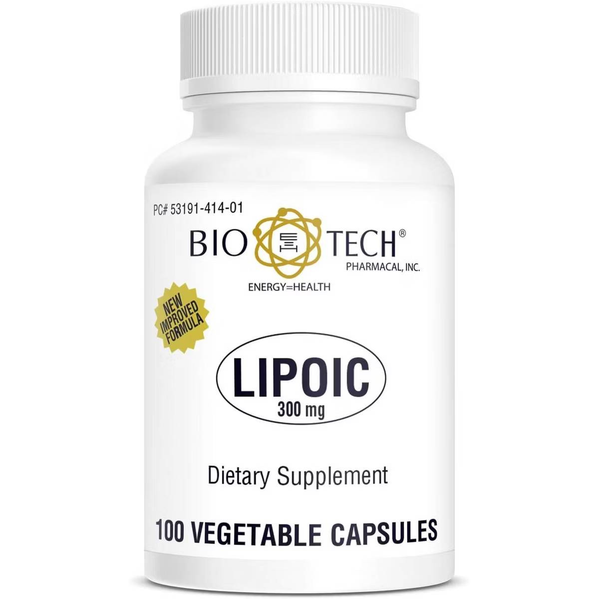 Bio-Tech Pharmacal Lipoic - 100 Capsules