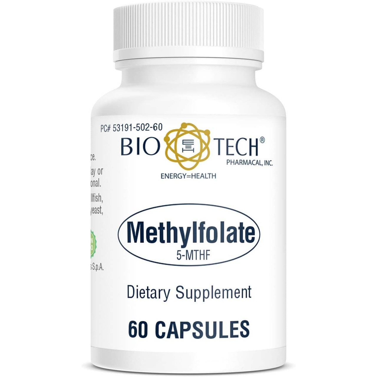 Bio-Tech Pharmacal Methylfolate (5-MTHF) - 60 Capsules