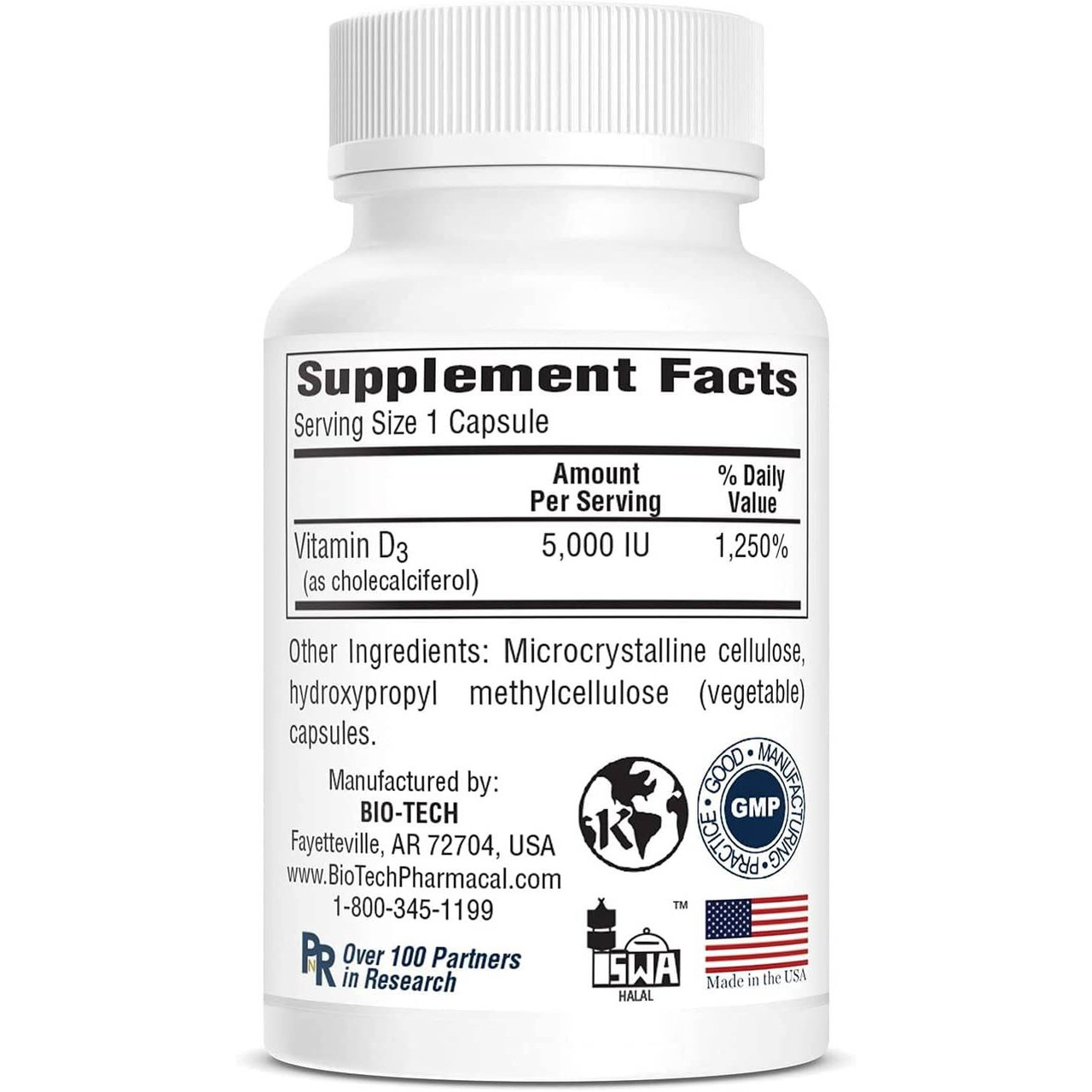 Bio-Tech Pharmacal D3-5 5,000IU