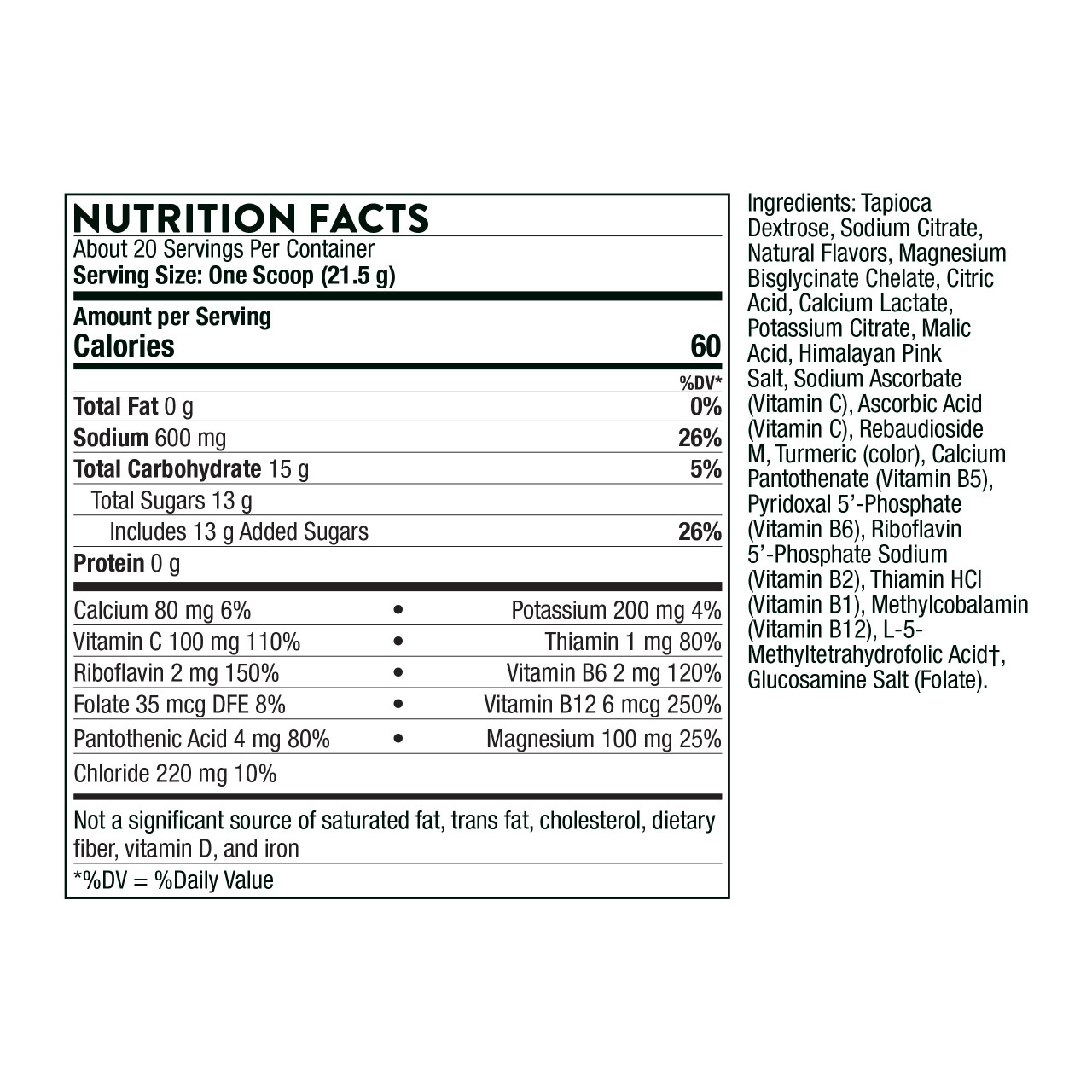 Thorne Advanced Electrolytes - 15.2 oz