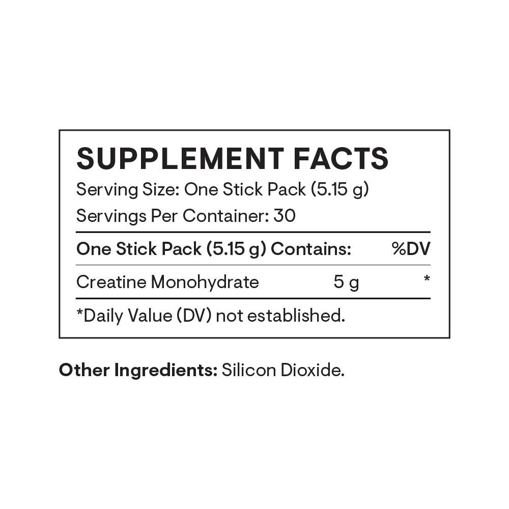 Thorne Creatine Stick Packs - 30 Packets THR15116 36