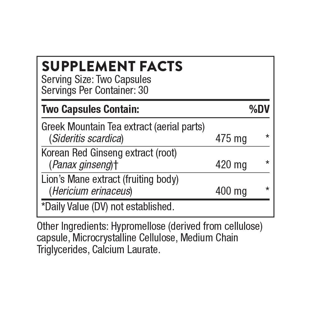 Thorne Ginseng Plus - 60 Capsules THR15000 48