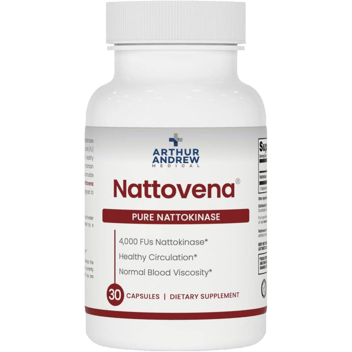 Arthur Andrew Medical Nattovena 4,000 FU/cap