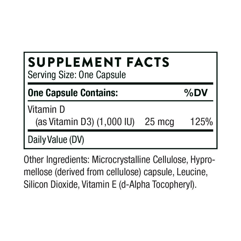 Thorne Vitamin D-1,000