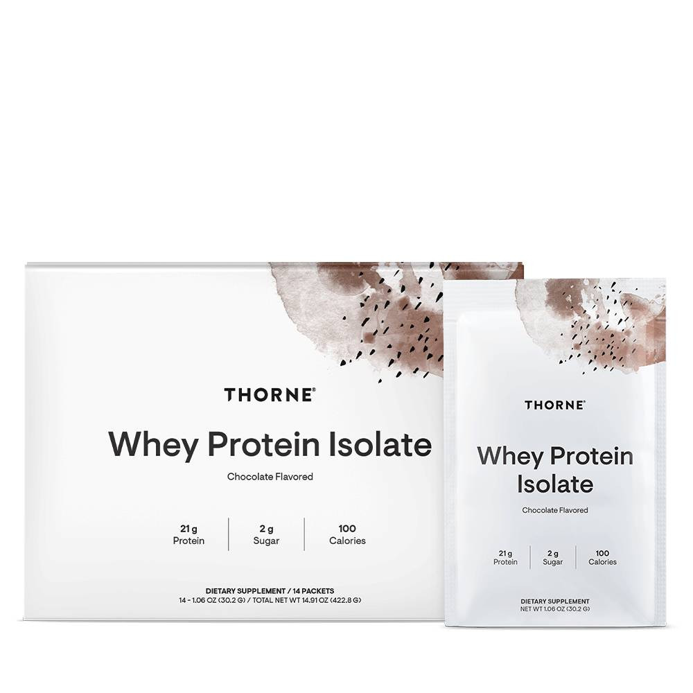Thorne Whey Protein Isolate Packets - 14 Packets THR-WPI 48