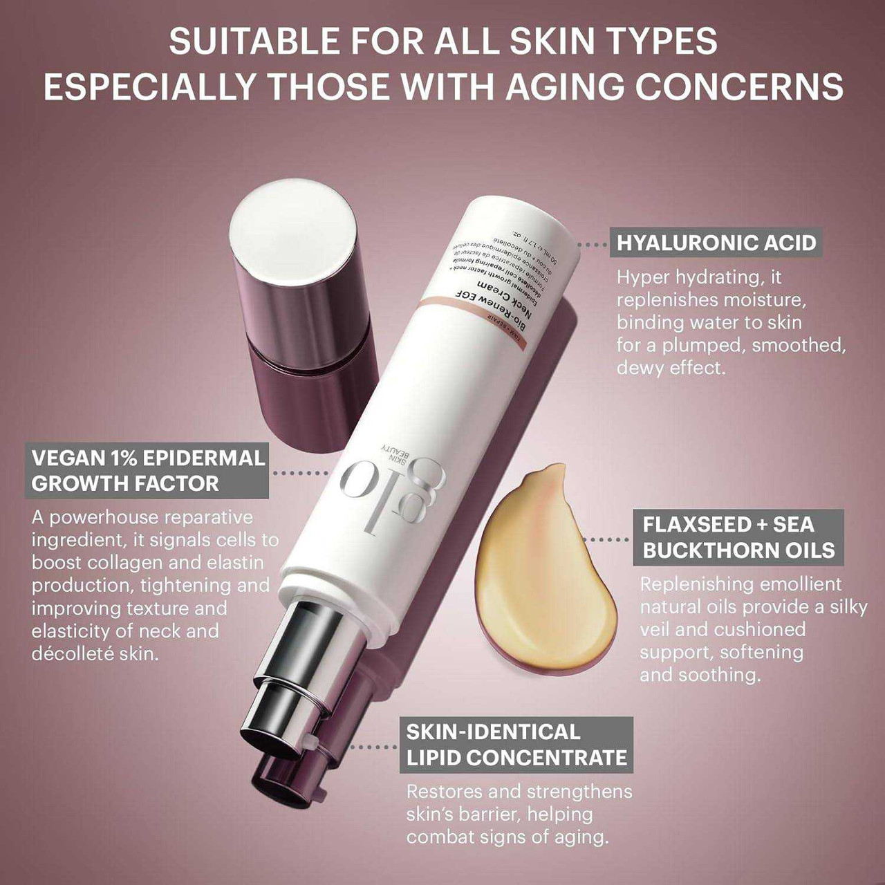 glo Skin Beauty Bio-Renew EGF Neck Cream GSB1555 118