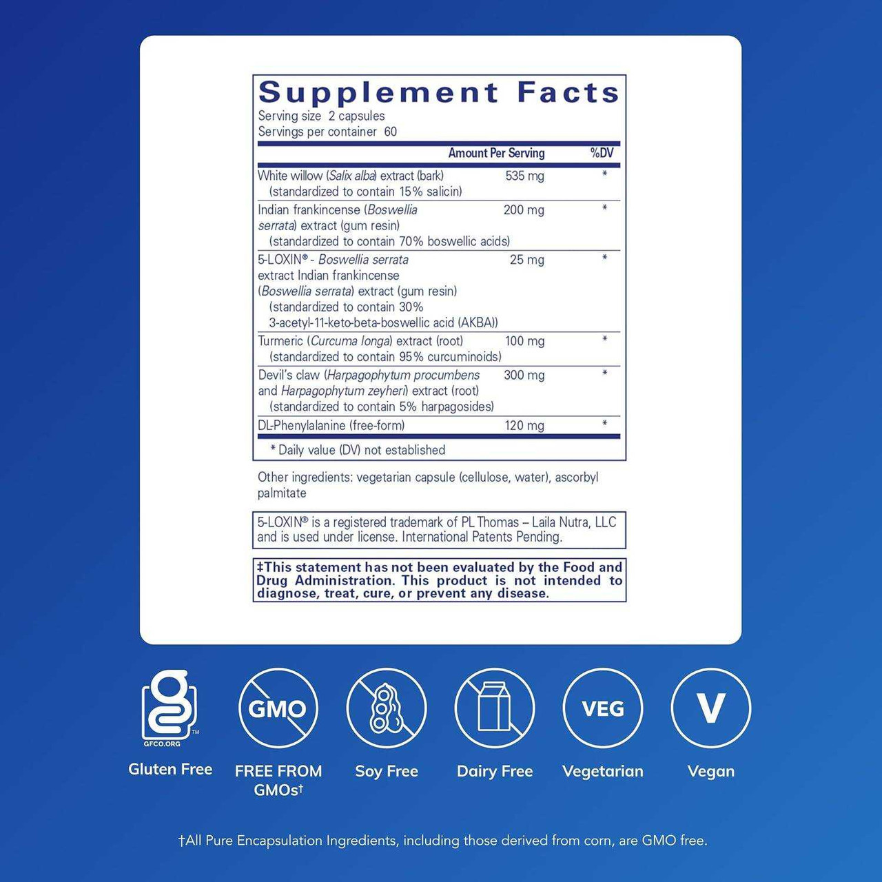 Pure Encapsulations Phyto UltraComfort - 120 Capsules PURE17389 63