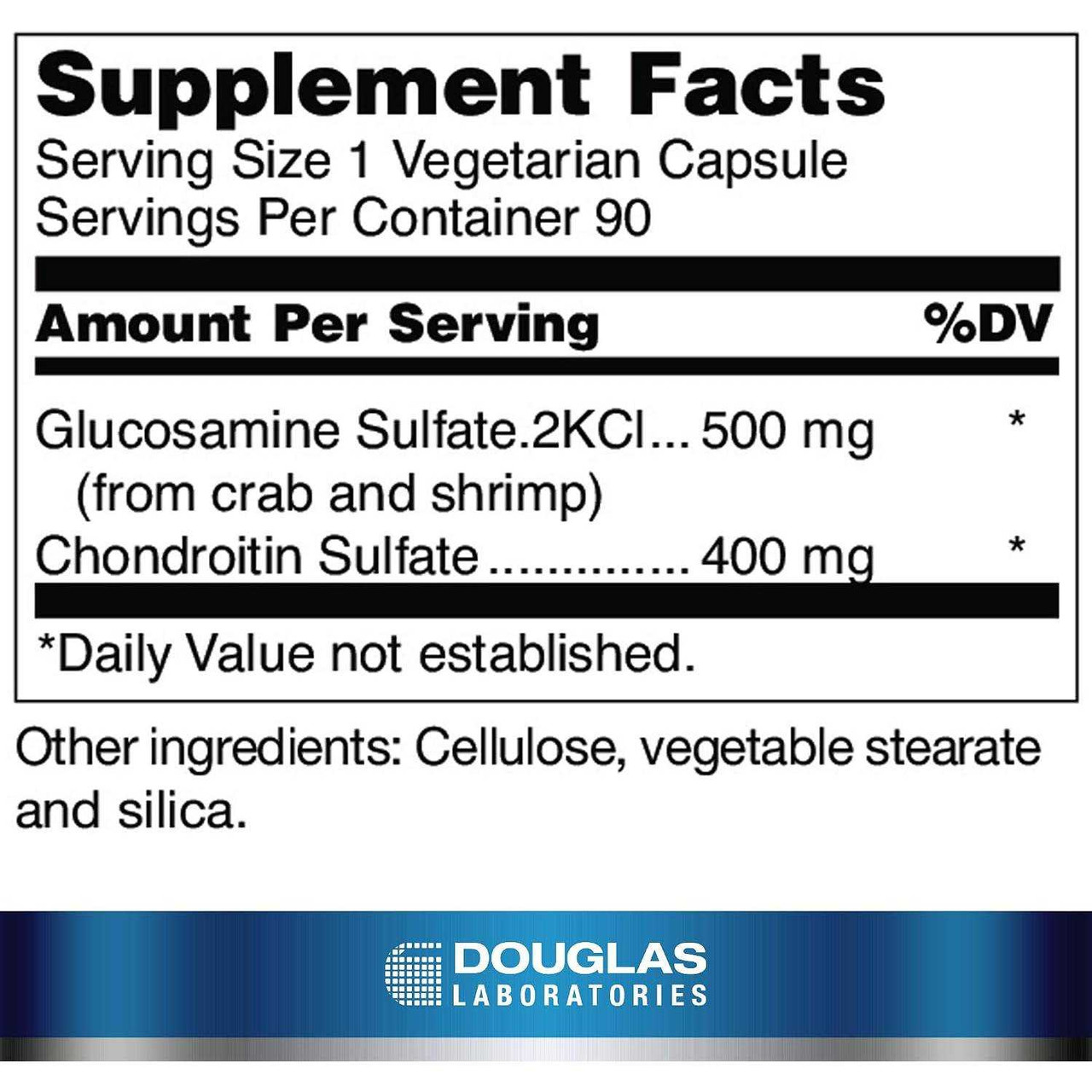 Douglas Labs Glucosamine Plus™ Extra Strength - 90 Capsules DLBS00223 55.5