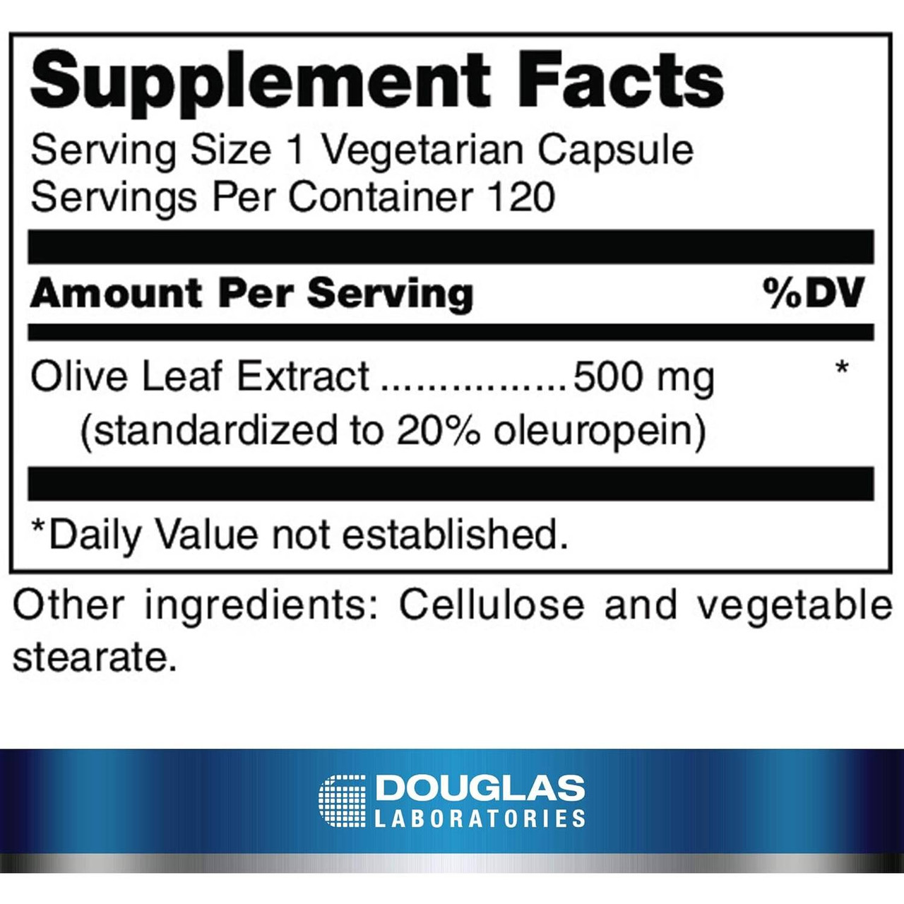 Douglas Labs Olive Leaf Extract DLBS-OLE 31