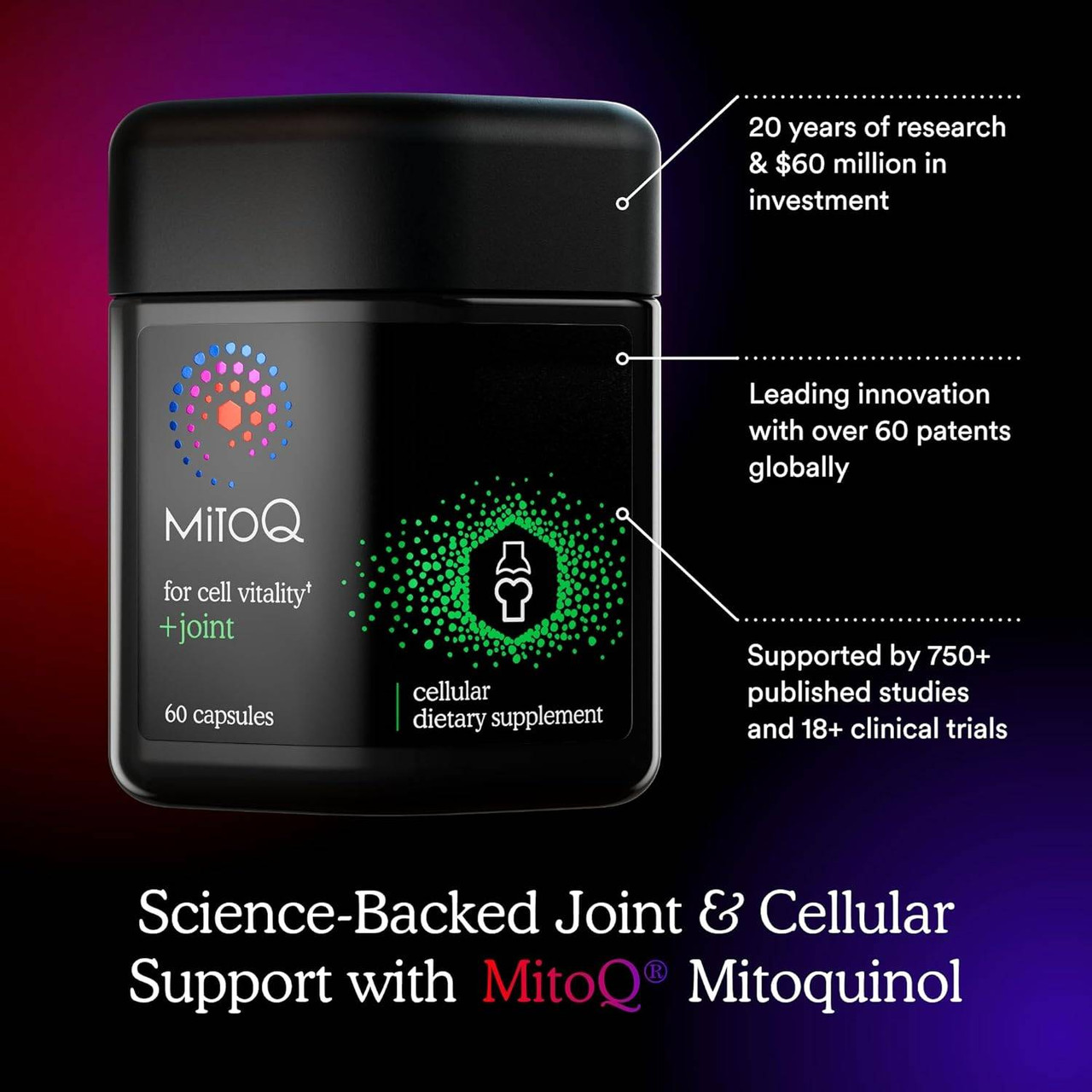 MitoQ Joint Support - 60 Capsules