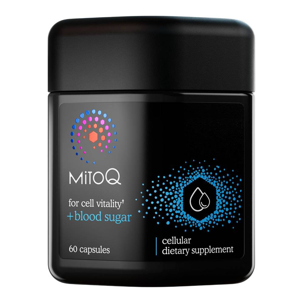 MitoQ +blood sugar - 60 Capsules