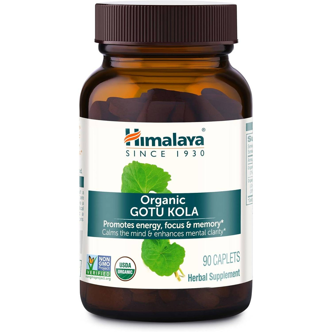 Himalaya Wellness Organic Gotu Kola - 90 Caplets
