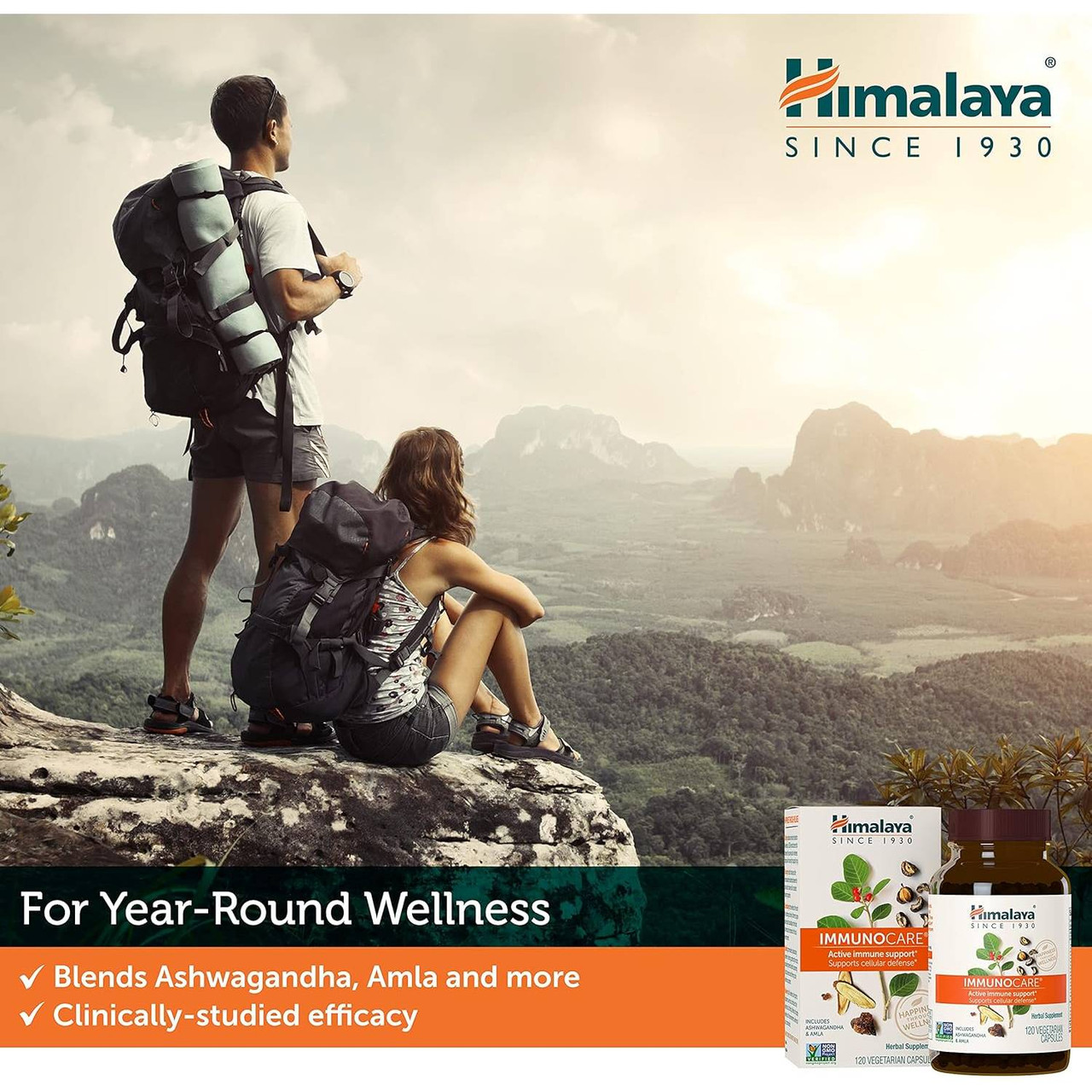 Himalaya Wellness ImmunoCare - 120 Capsules