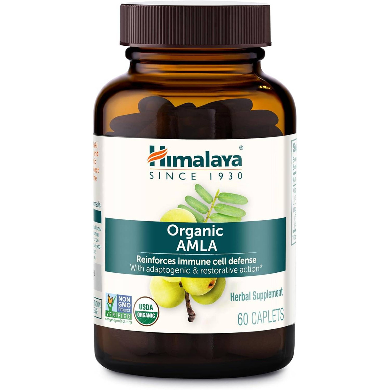Himalaya Wellness Organic Amla - 60 Caplets