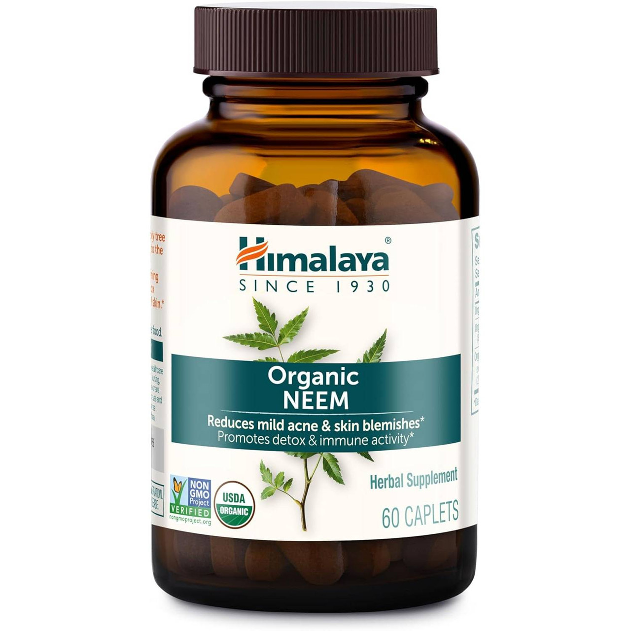 Himalaya Wellness Organic Neem - 60 Caplets