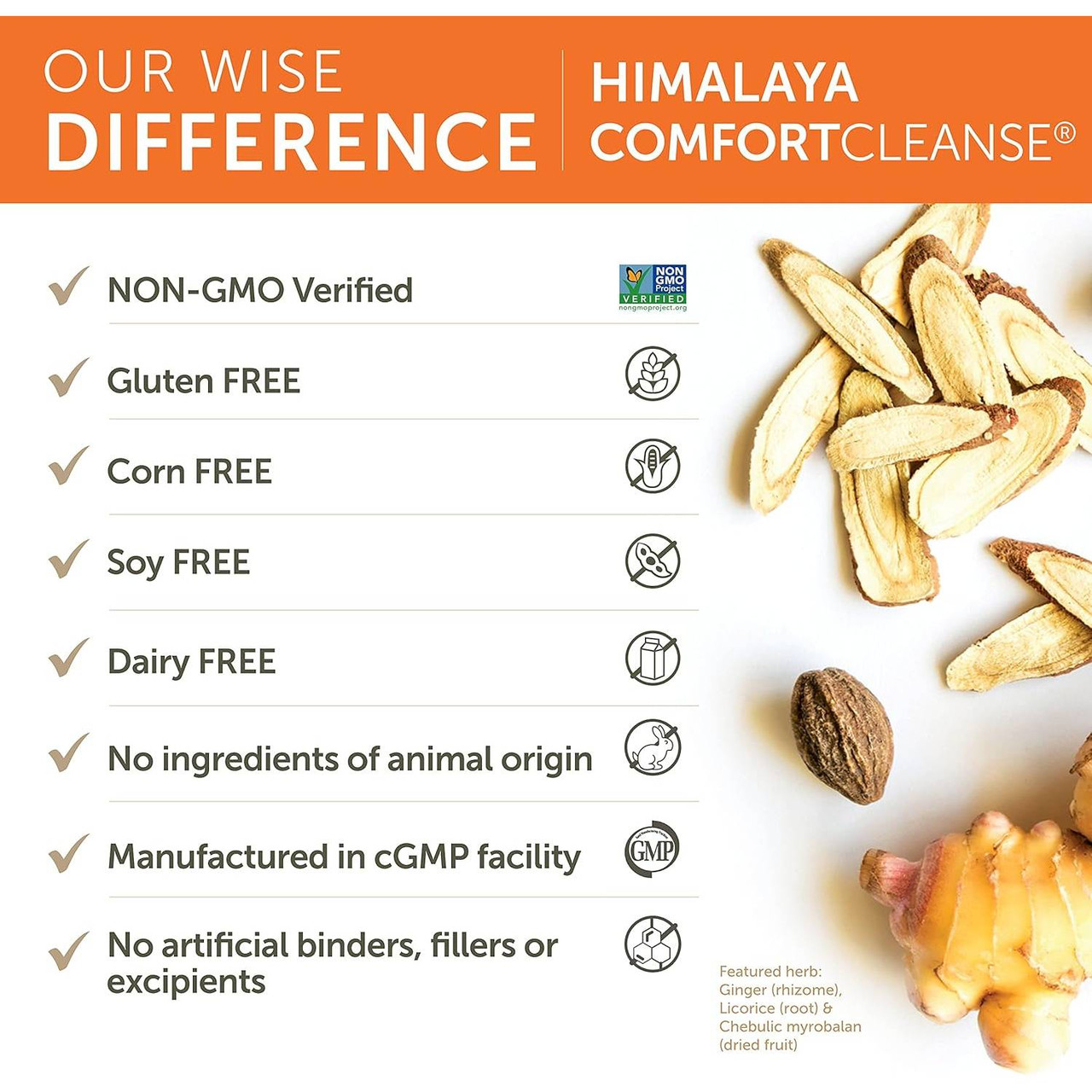 Himalaya Wellness Comfort Cleanse - 60 Capsules