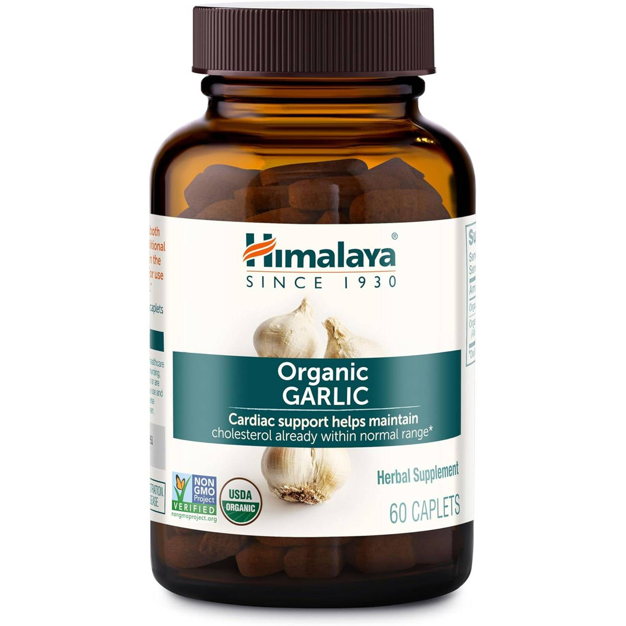 Himalaya Wellness Organic Garlic - 60 Caplets