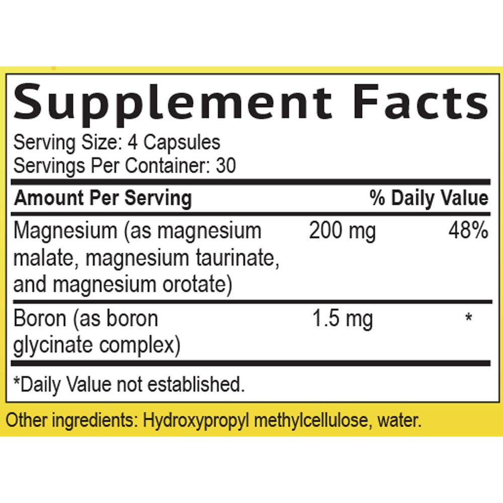 Smidge Morning Magnesium - 120 Capsules