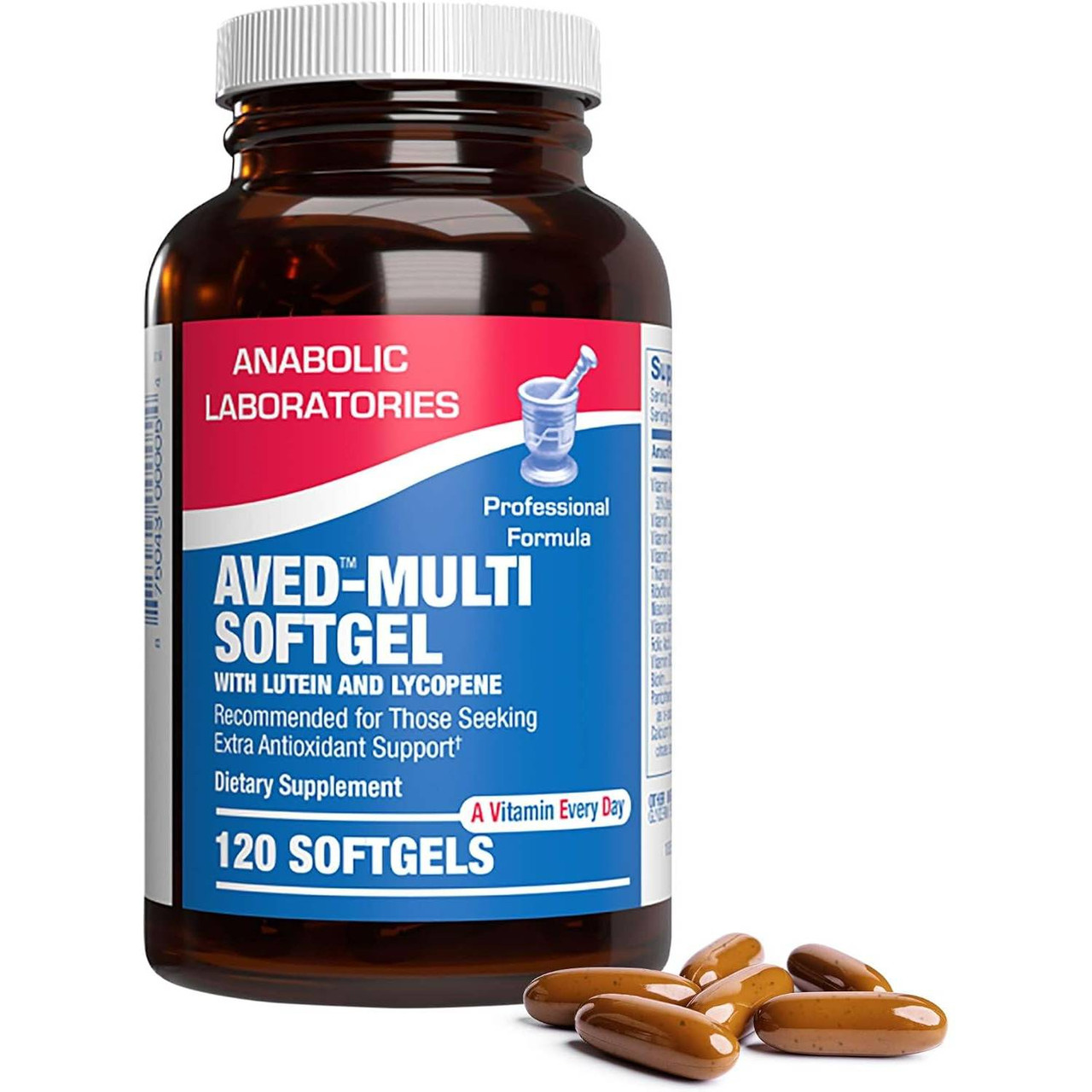 Anabolic Laboratories Aved-Multi Softgel 120 softgels bottle with softgels