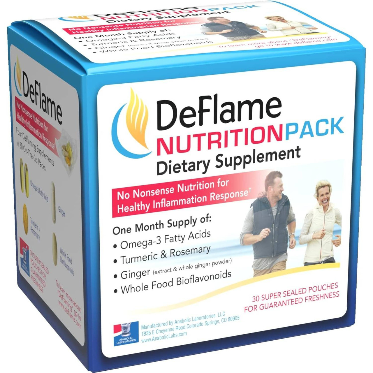 Anabolic Laboratories Deflame Nutrition Pack - 30 Packets