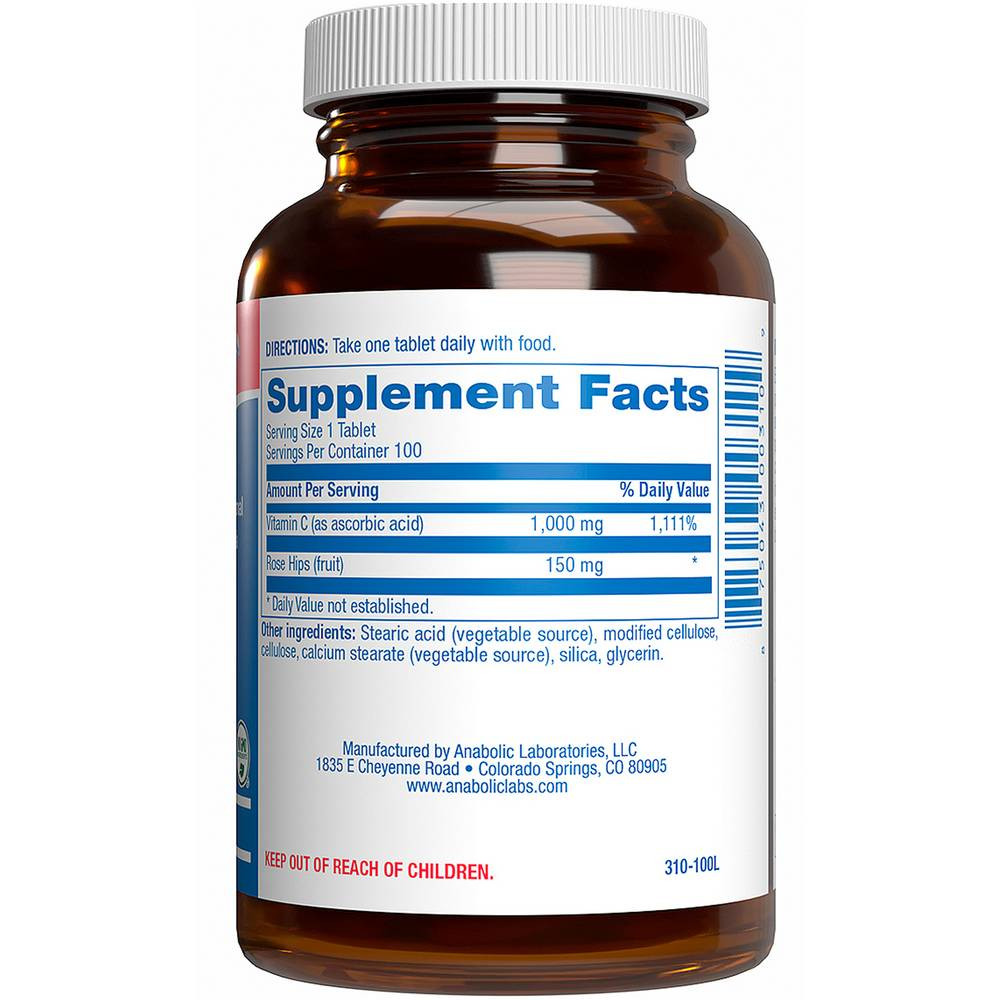 Anabolic Laboratories Tri -C 1000 mg - 100 Tablets