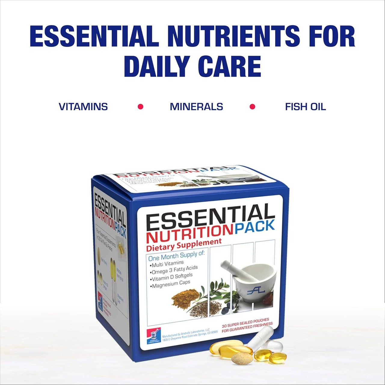 Anabolic Laboratories Essential Nutrition Pack - 30 Packets