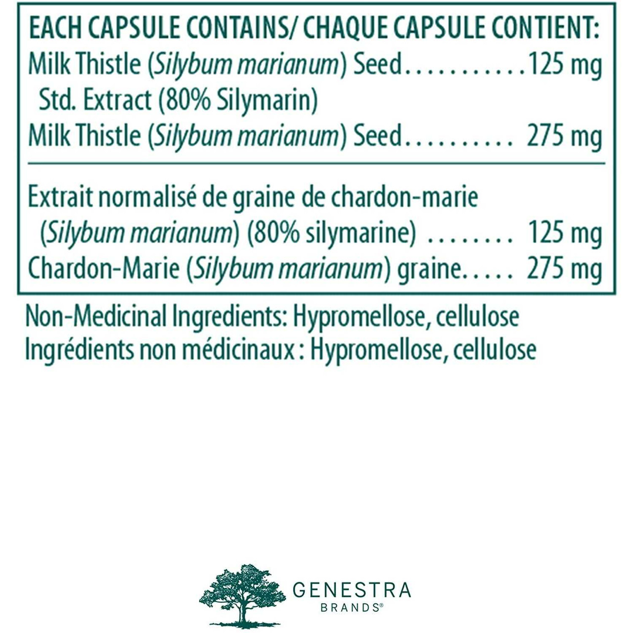 Genestra Brands Milk Thistle Plus - 60 Capsules GSBR22011 29.6