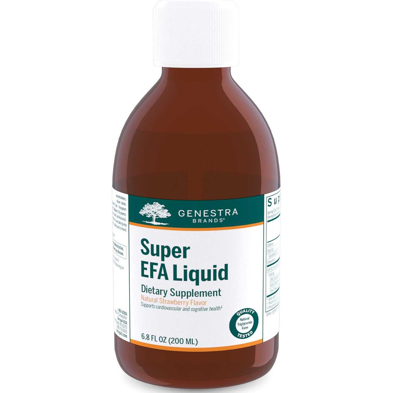 Genestra Brands Super EFA Liquid - Natural Strawberry Flavor - 200 Milliliters GSBR34502 50