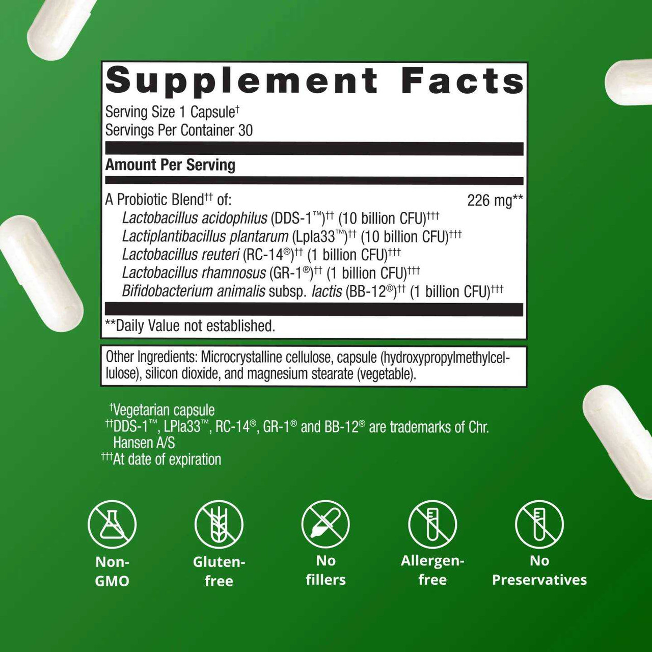 Metagenics UltraFlora Complete Women's Probiotic - 30 Capsules MTGN61228 39.99