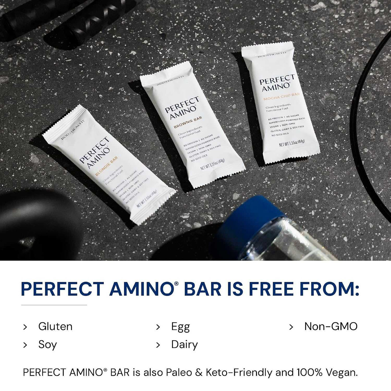 BodyHealth Perfect Amino Bar - 12 Bars BDHL-PAB 48.95