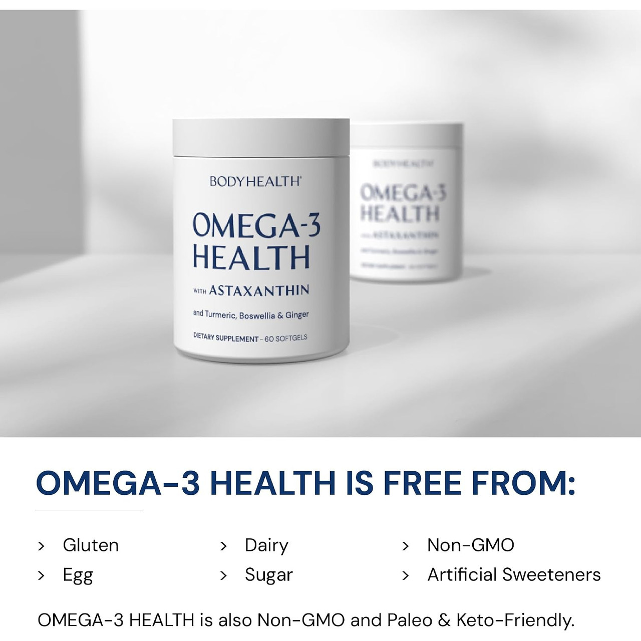 BodyHealth Omega 3 Health - 60 Softgels