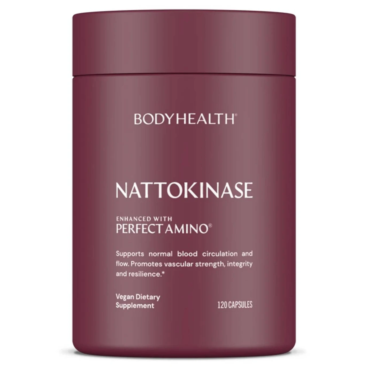 BodyHealth Nattokinase 120 capsule bottle