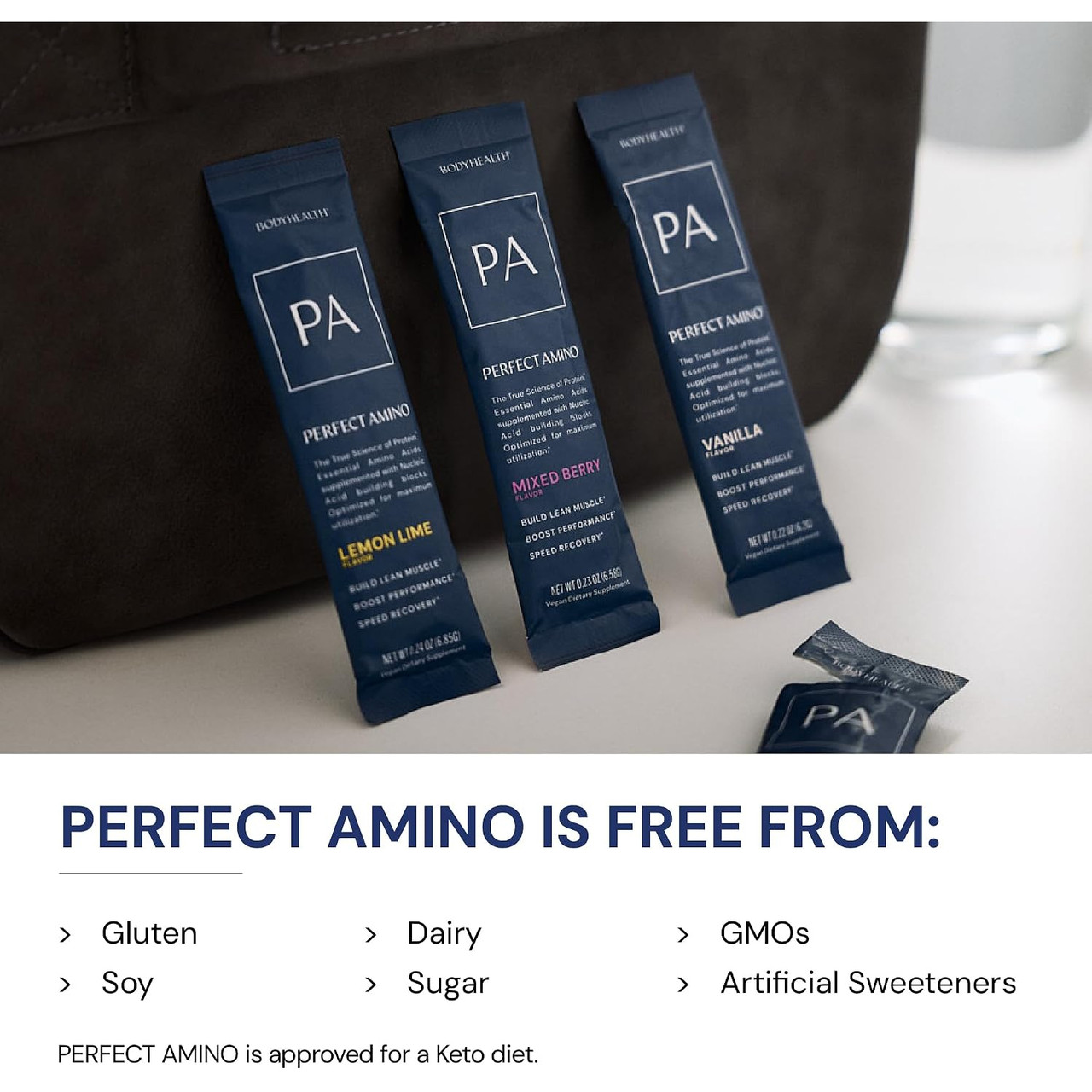 BodyHealth Perfect Amino Travel Packets