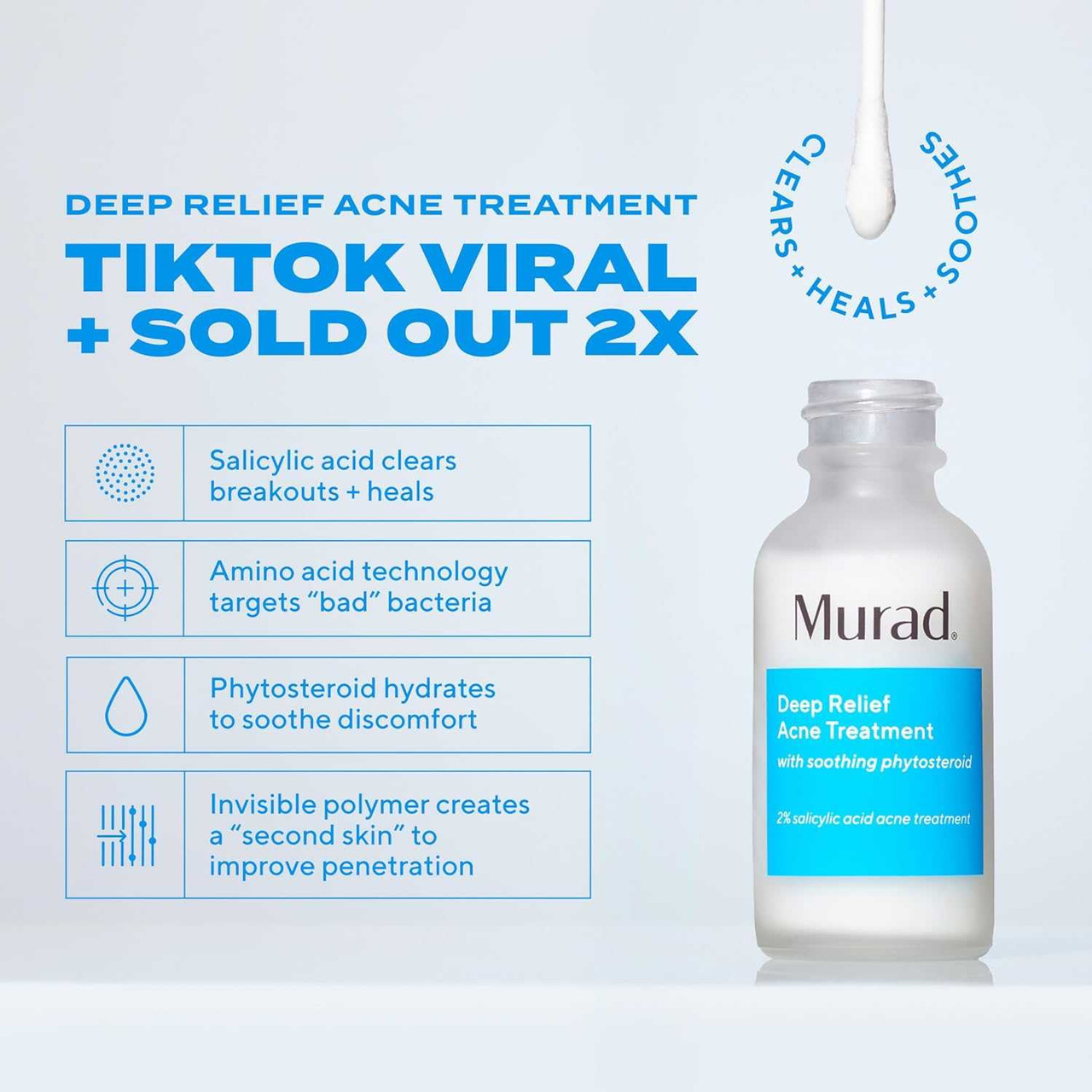 Murad Deep Relief Acne Treatment M53919 48