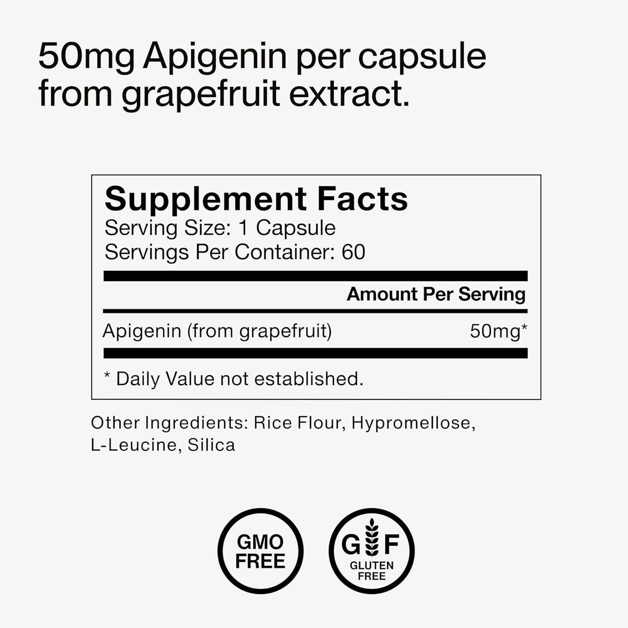 Momentous Apigenin (Sleep) - 60 Capsules MMT96455 22.99