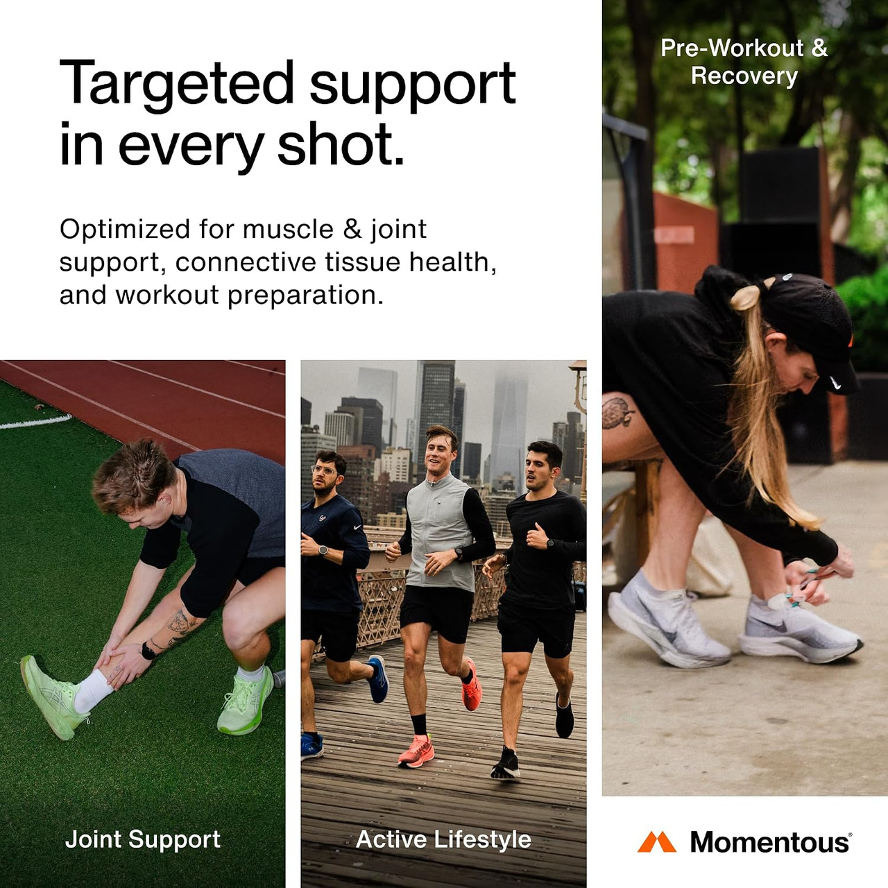 Momentous Collagen Shot , Orange Mango - 375 Grams