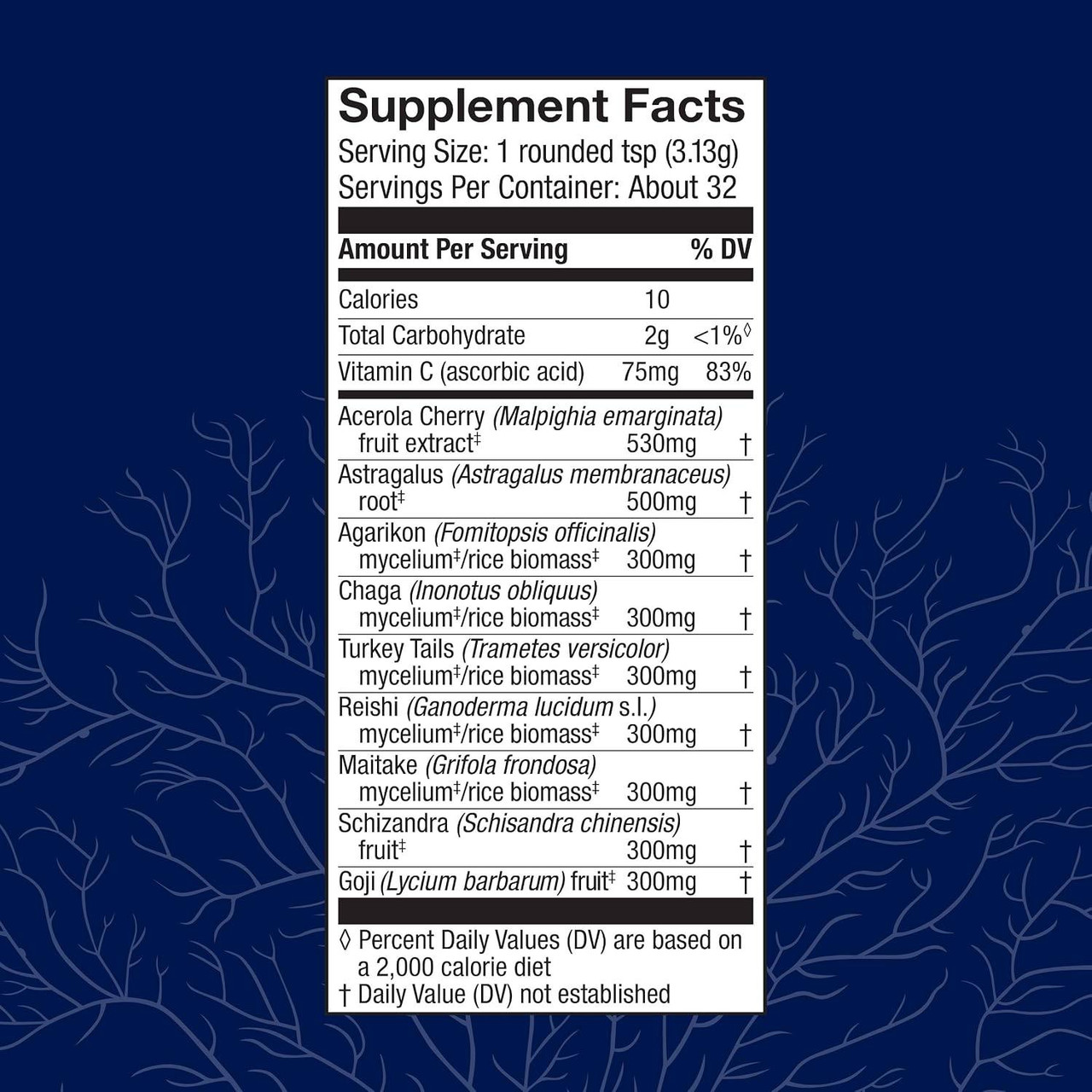 Host Defense MycoBotanicals Immune Powder - 100 g