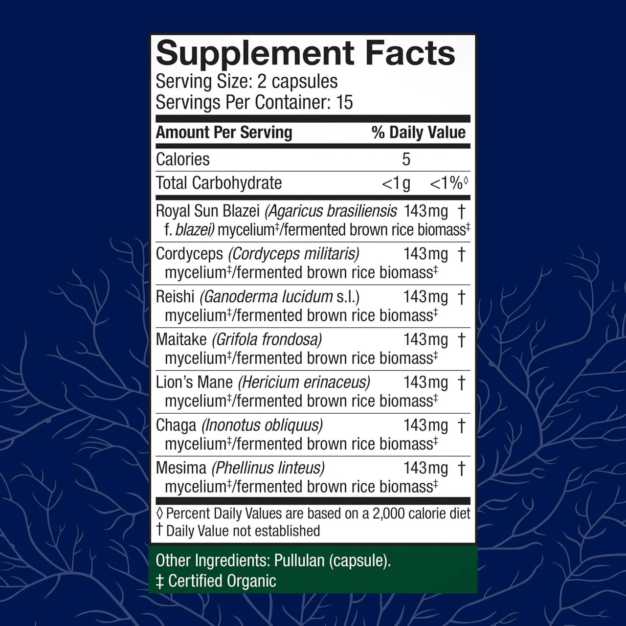 Host Defense Stamets 7 Capsules
