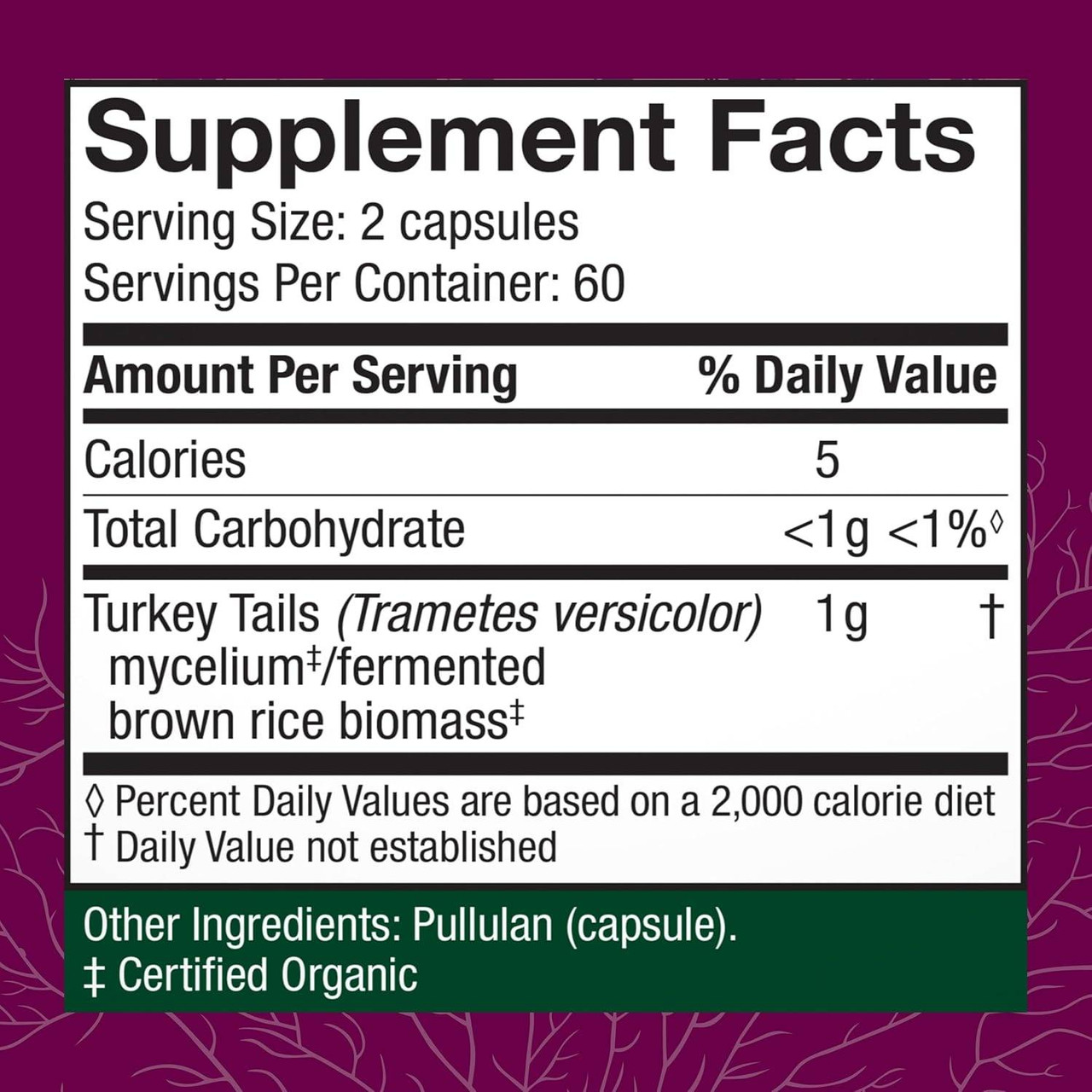 Host Defense Turkey Tail Capsules