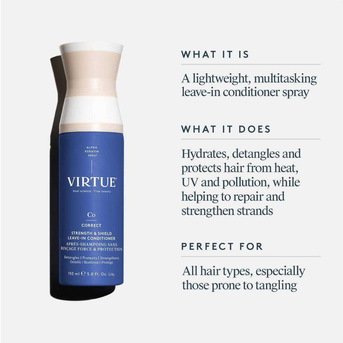 Virtue Strength & Shield Leave-in Conditioner VRT29556 38