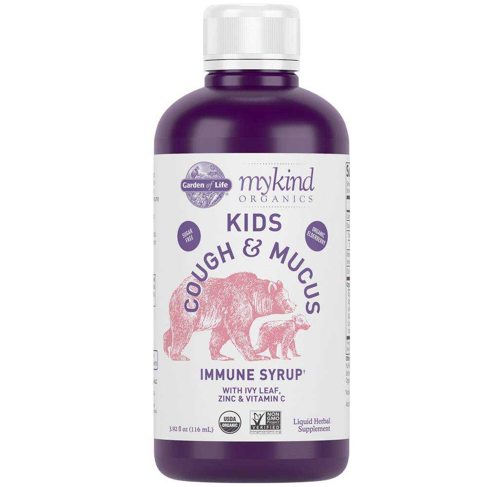 Garden of Life myKind Kids Cough & Mucus Immune - 116 Milliliters GRLF28162 20.99