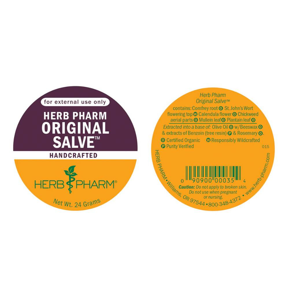Herb Pharm Original Salve - 24 Grams