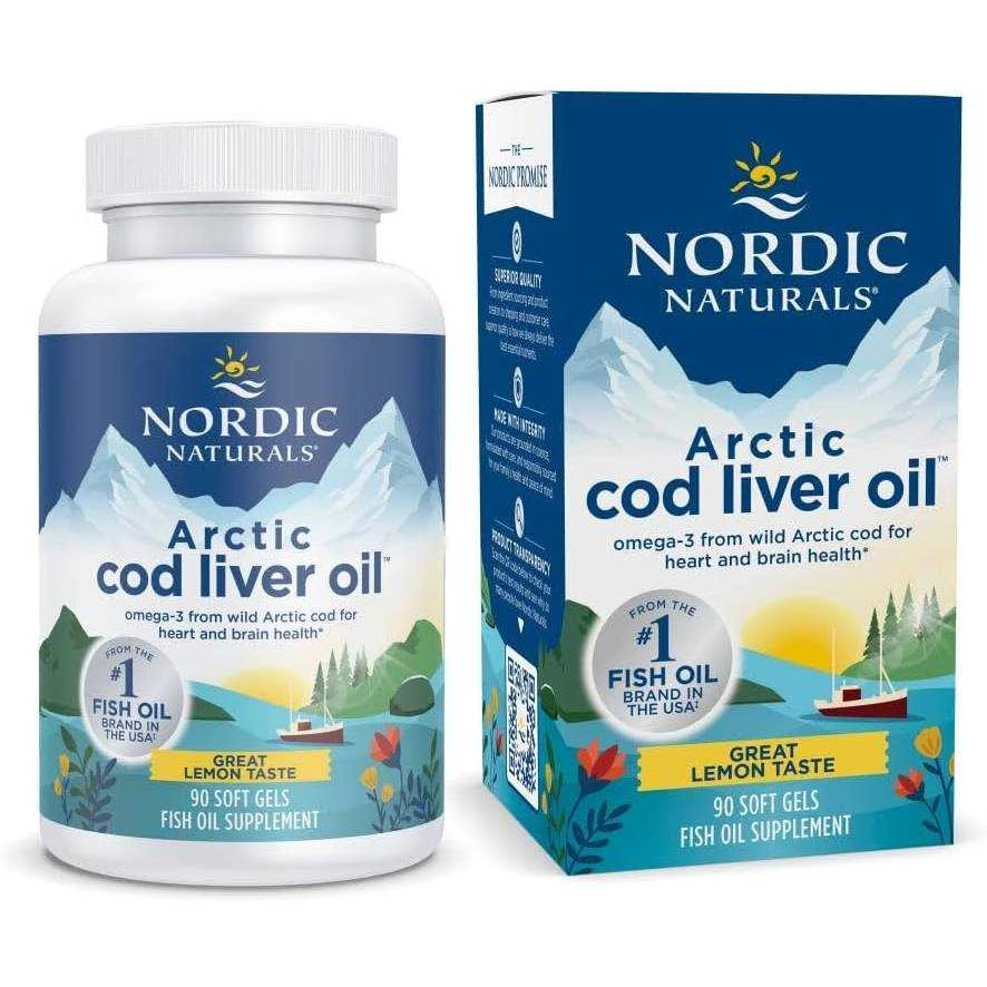 Nordic Naturals Arctic Cod Liver Oil, Lemon NDNA-ACLOL 25.99