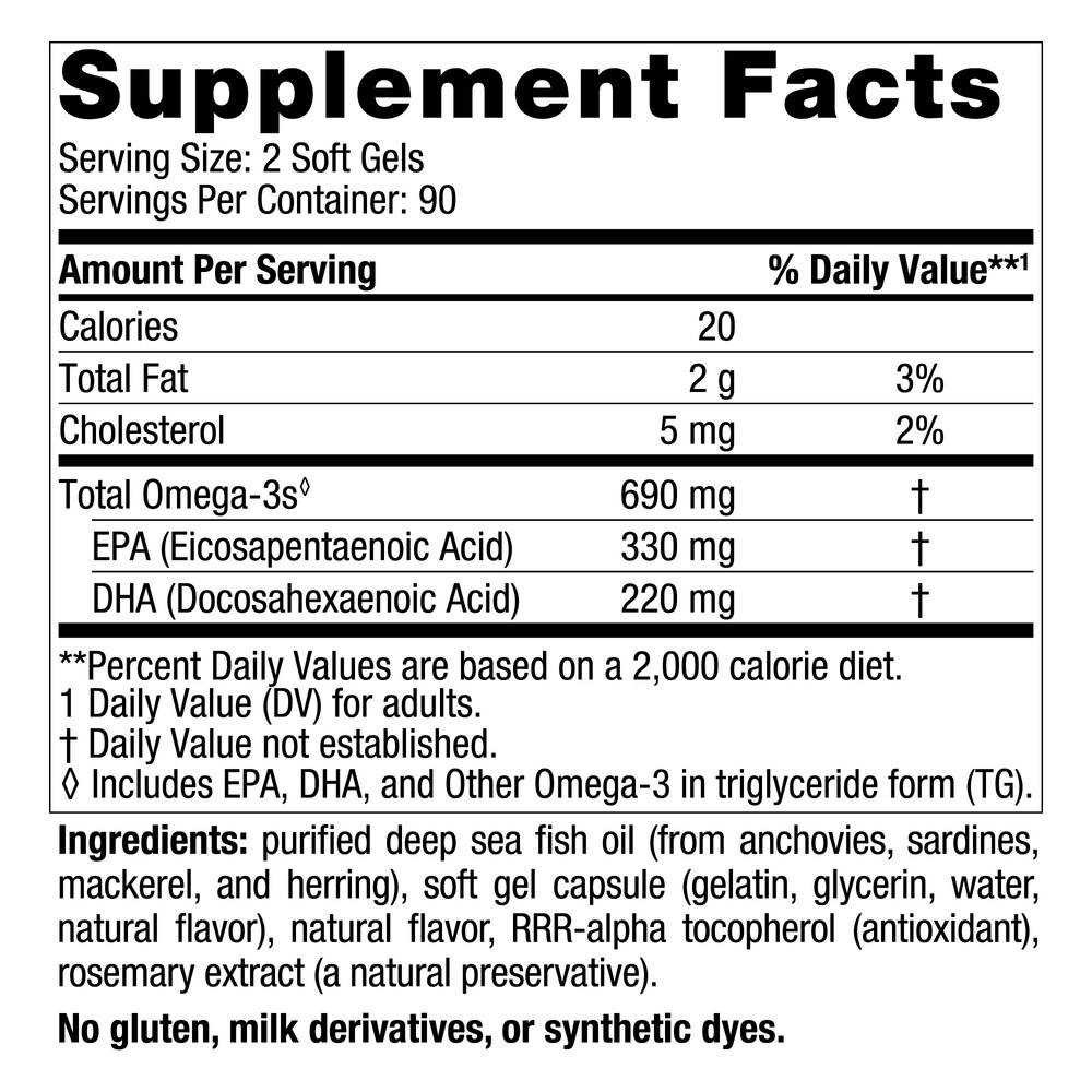 Nordic Naturals Omega-3, Formerly Arctic Omega (Lemon) NDNA-OML 18.99