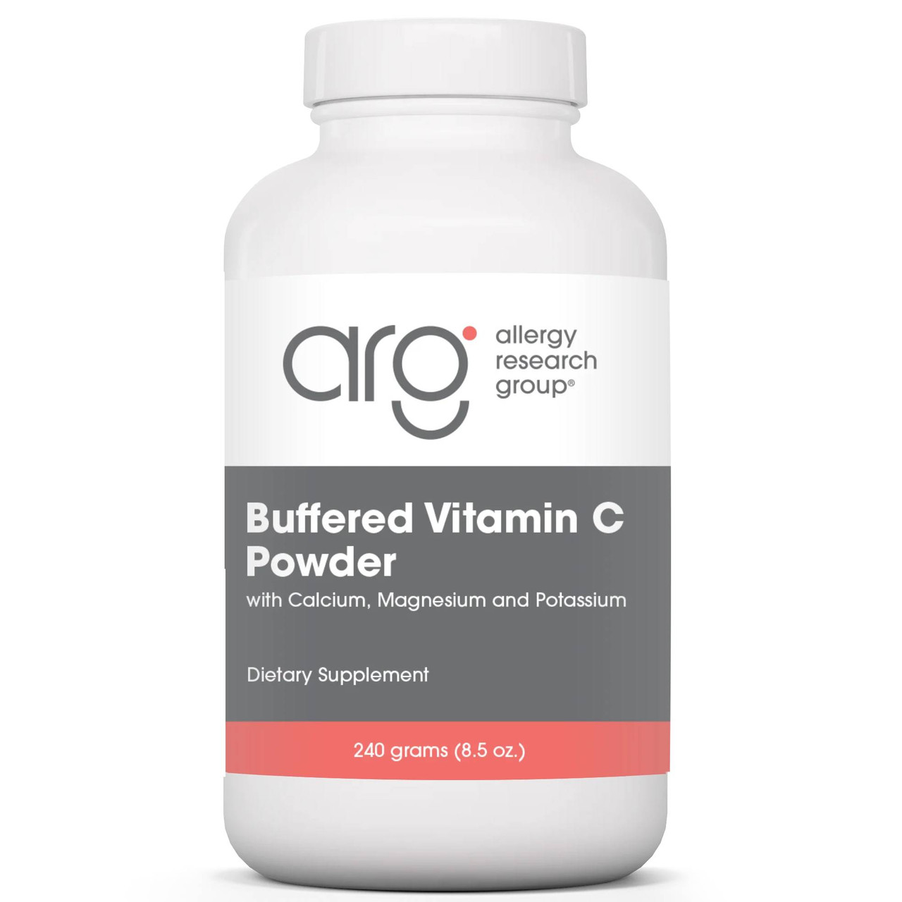 Allergy Research Group Buffered Vitamin C Powder 240 g bottle