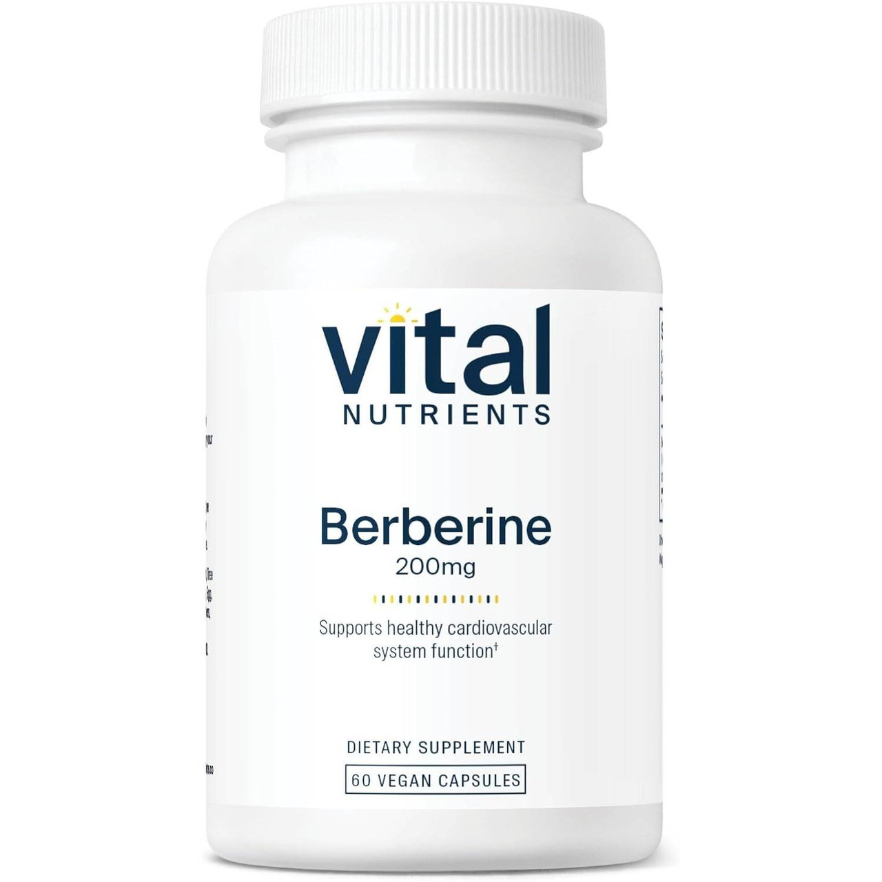 Vital Nutrients Berberine 200mg - 60 Capsules