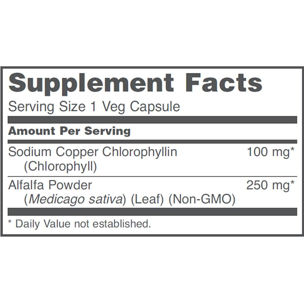 Protocol Chlorophyll 100mg - 90 Capsules